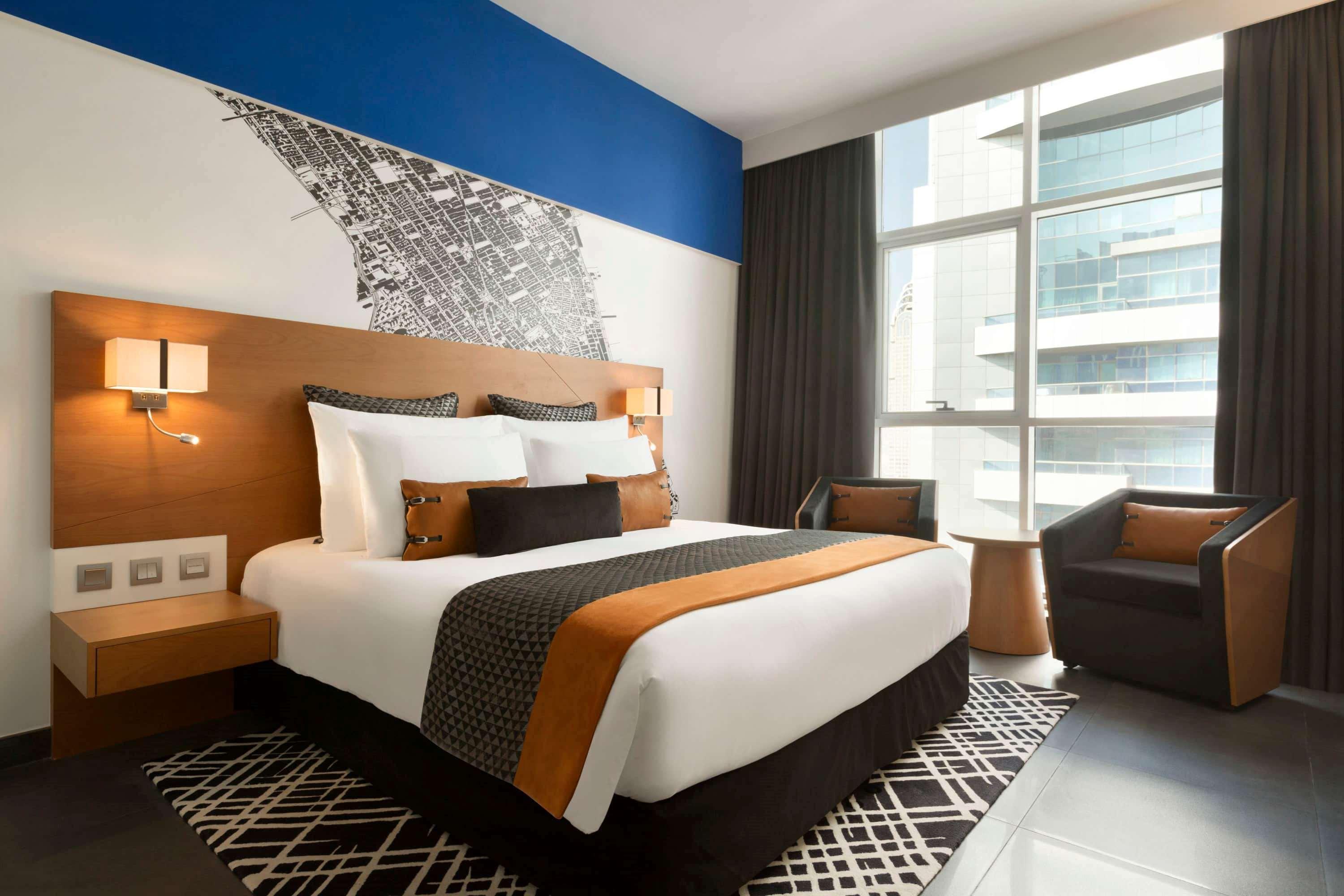 Tryp By Wyndham Dubai Hotel Exterior foto A room at the hotel