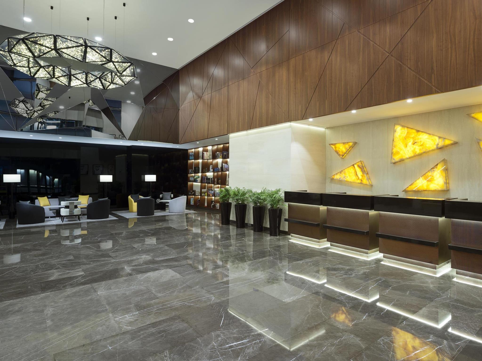 Tryp By Wyndham Dubai Hotel Exterior foto Reception area