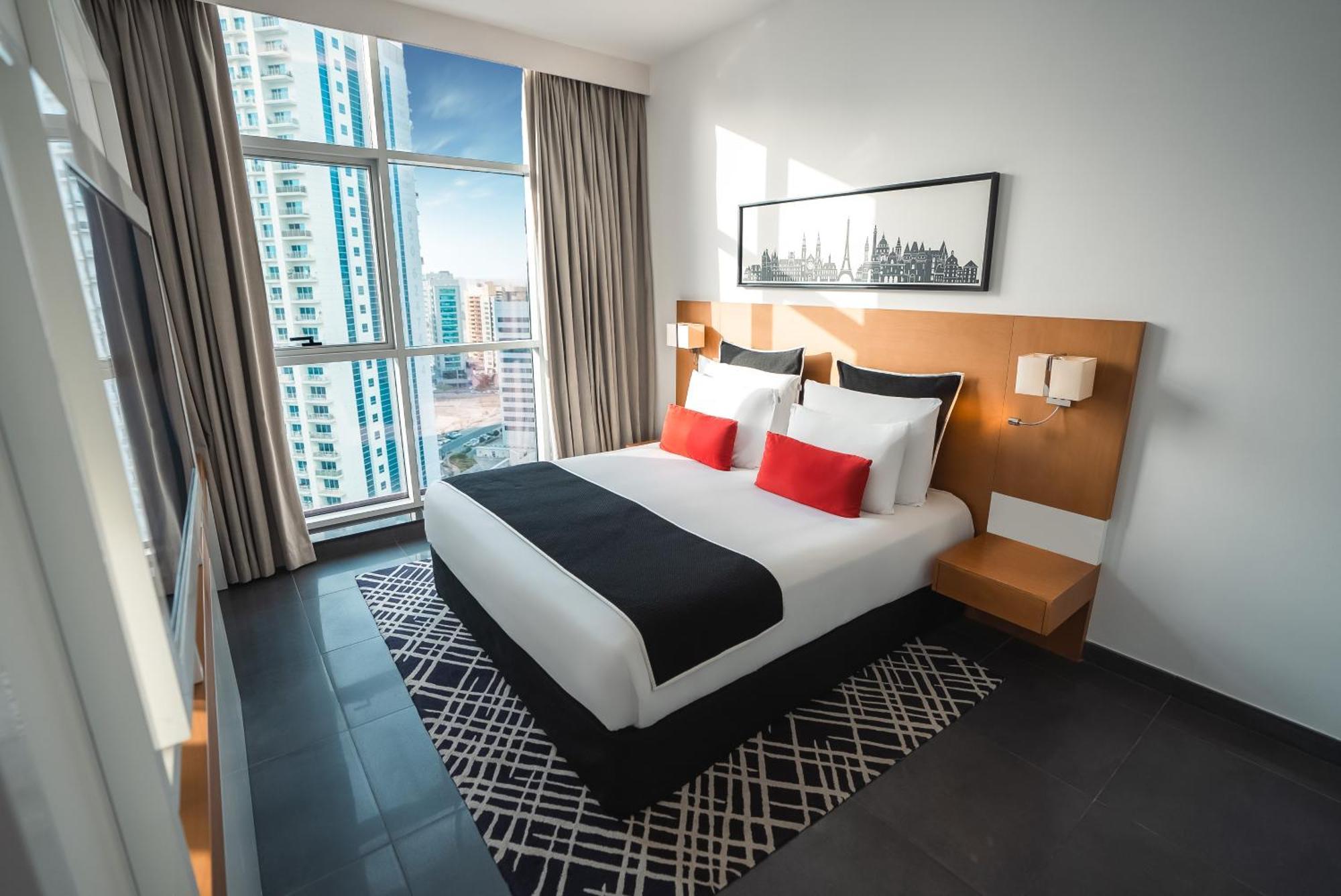 Tryp By Wyndham Dubai Hotel Exterior foto A room at the hotel