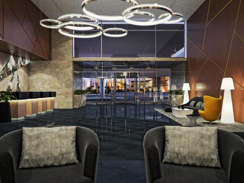Tryp By Wyndham Dubai Hotel Exterior foto The lobby of the hotel