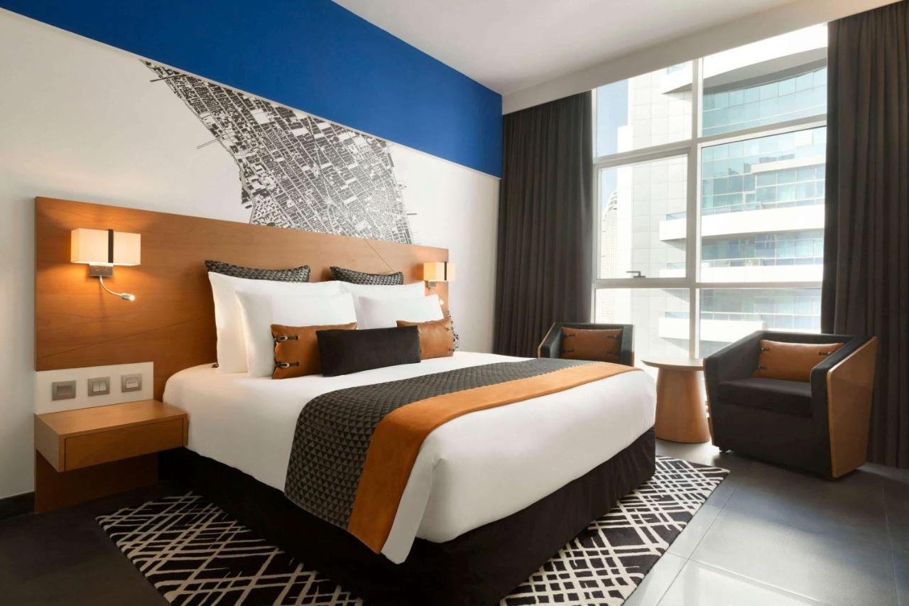 Tryp By Wyndham Dubai Hotel Exterior foto A room at the hotel
